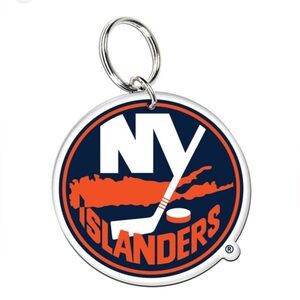 New York Islanders WinCraft Premium Acrylic Core Key Ring – Officially Licensed